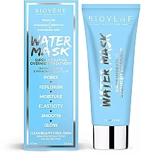 Суперзволожувальна нічна маска для обличчя - Biovene Water Mask Super Hydrating Overnight Treatment — фото N2