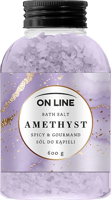 Соль для ванны "Аметист" - On Line Amethyst Bath Salt  — фото N1