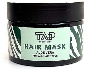 Маска для всіх типів волосся з алое вера - TAP Cosmetics Hair Mask — фото N1