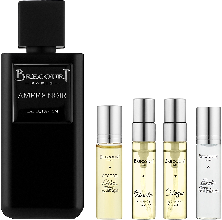 Brecourt Ambre Noir - Набір (edp/100ml + edp/2x7ml + edp/2x5ml) — фото N3