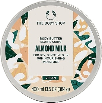 Масло для тіла «Мигдальне молочко» - The Body Shop Almond Milk Vegan Body Butter — фото N5