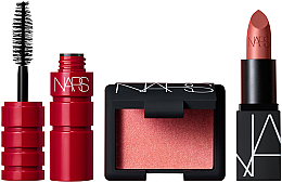 Духи, Парфюмерия, косметика Набор - Nars Mini Seduction Set (blush/3.5g + lipstick/1.6g + masc/2.5g)