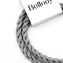 Резинка для волос, urban gray, 4 шт. - Bellody Original Hair Ties — фото N3