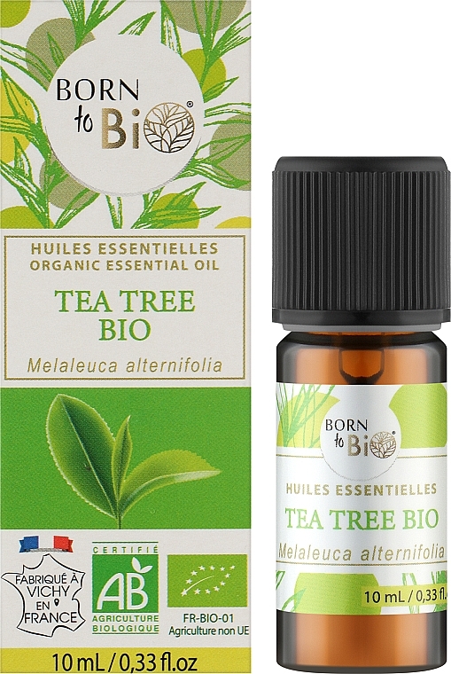 Органічна ефірна олія "Чайне дерево" - Born to Bio Aromatherapie — фото N2