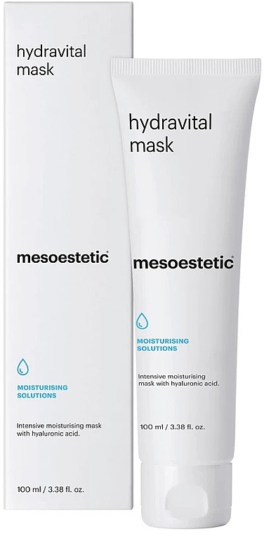 Увлажняющая маска для сухой и обезвоженной кожи - Mesoestetic Cosmedics Hydravital Mask — фото N2