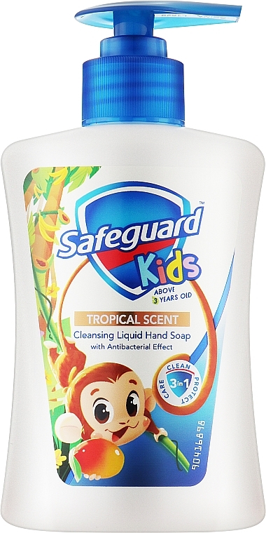 Антибактеріальне рідке мило для дітей "Тропічне" - Safeguard Kids Tropical Scent — фото N2