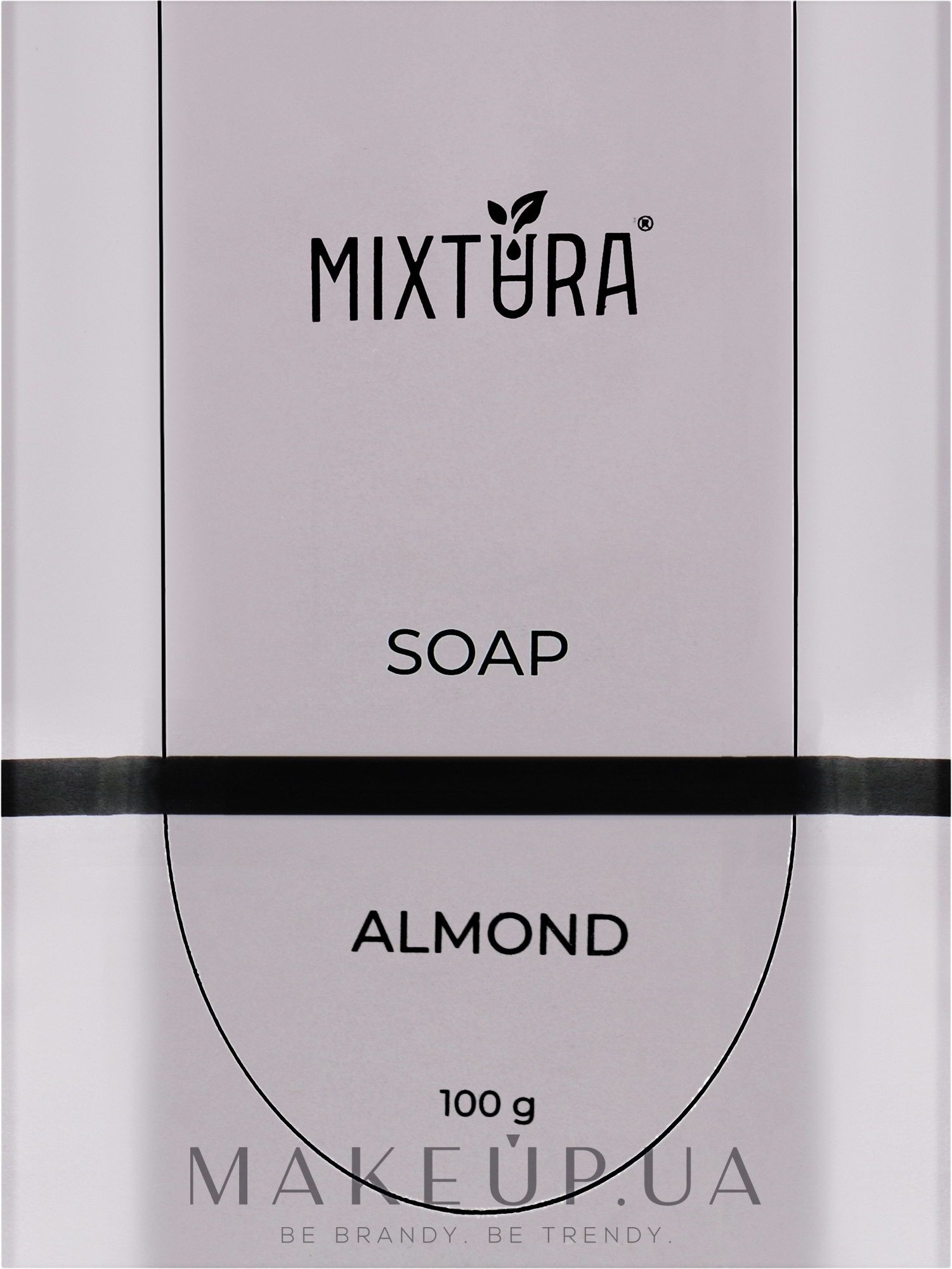 Натуральное мыло "Миндаль и какао" - Mixtura Soap — фото 100g