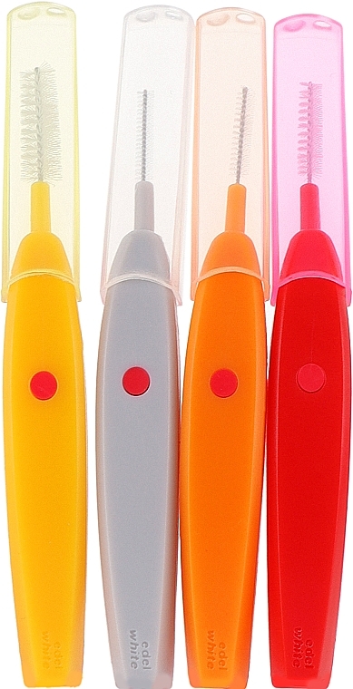 Щётки "Profi-Line" для межзубных промежутков MIX - Edel+White Dental Space Brushes MIX — фото N2