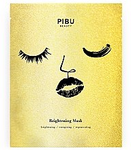 Парфумерія, косметика Освітлювальна маска для обличчя - Pibu Beauty Brightening Mask