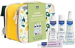 Духи, Парфюмерия, косметика Набор, 5 продуктов - Mustela Family Adventures Pastel Suitcase