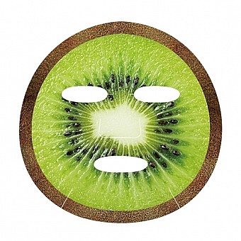 Живильна тканинна маска з екстрактом ківі - Skin79 Real Fruit Mask Kiwi — фото N2