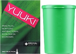Контейнер для дезінфекції менструальної чаші, зелений - Yuuki Infuser Box — фото N2