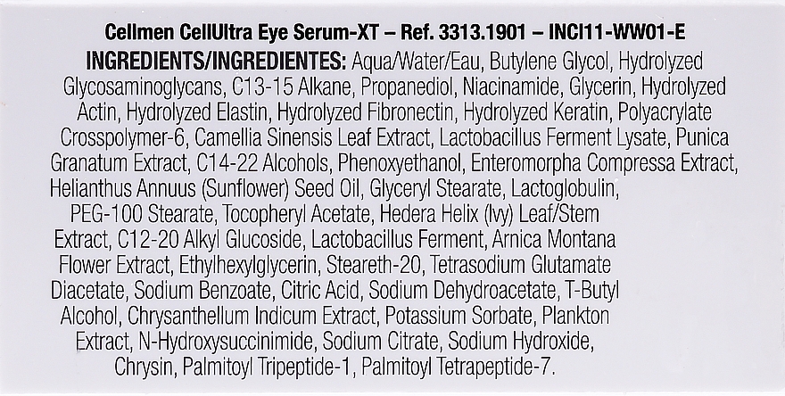Клеточная сыворотка для кожи вокруг глаз - Cellmen CellUltra Eye Serum-XT — фото N4