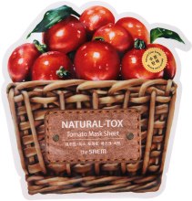 Парфумерія, косметика Маска-детокс листова для обличчя - The Saem Natural-tox Tomato Mask Sheet