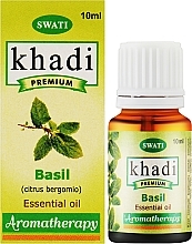 Эфирное масло "Базилик" - Khadi Swati Premium Essential Oil  — фото N2