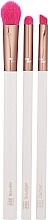 Парфумерія, косметика Набір пензликів для створення ефекту "Smokey Eye", 3 шт. - UBU Smoke Screens Smokey Eye Brush Kit