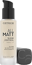 Тональная основа - Catrice All Matt Shine Control Make Up — фото N2