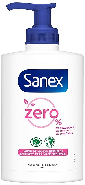 Жидкое мыло - Sanex Zero% Hand Wash — фото N1