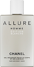 Парфумерія, косметика Chanel Allure Homme Edition Blanche hair and body wash - Гель для душу