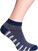 Шкарпетки "MSS-004" для чоловіків, grey - Giulia — фото N1