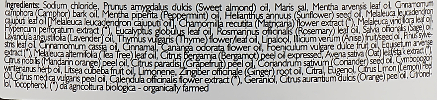 Расслабляющий солевой скраб для тела - Phytorelax Laboratories 31 Herbs Oil Salt Body Scrub — фото N3