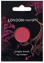 Однотонные румяна для лица - London Copyright Magnetic Face Powder Blush — фото N1