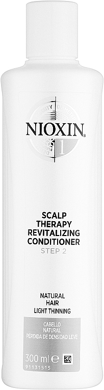 Зволожувальний кондиціонер для волосся - Nioxin Thinning Hair System 1 Scalp Revitaliser Conditioner — фото N1
