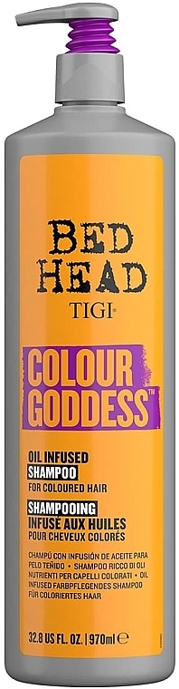 Шампунь для окрашенных волос - Tigi Bed Head Colour Goddess Shampoo For Coloured Hair — фото N3