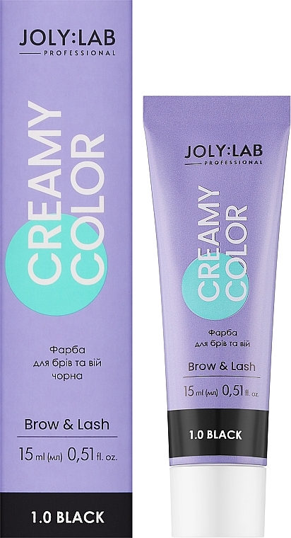 Краска для бровей и ресниц - Joly:Lab Creamy Color Brow & Lash — фото N2