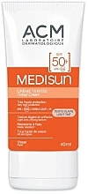 Крем тональный солнцезащитный SPF 50+ для лица - ACM Laboratoires Medisun Tinted Cream Light Tint SPF50 — фото N1