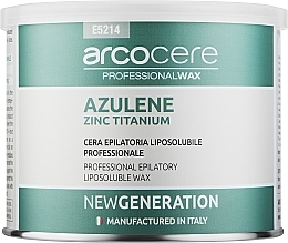 Воск в банке "Азулен и цинк" - Arcocere New Generation Zink Titanium Azulene — фото N1