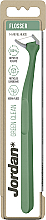 Флосер зубна нитка з тримачем, зелений - Jordan Green Clean Flosser — фото N1