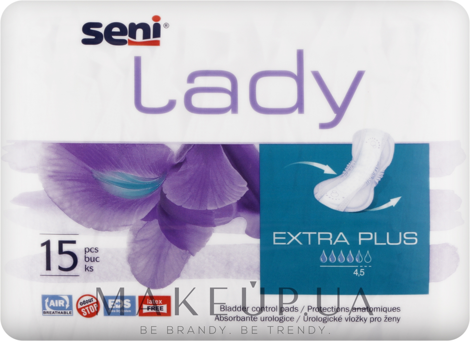 Прокладки Seni Lady Extra Plus, 15 шт - Seni — фото 15шт