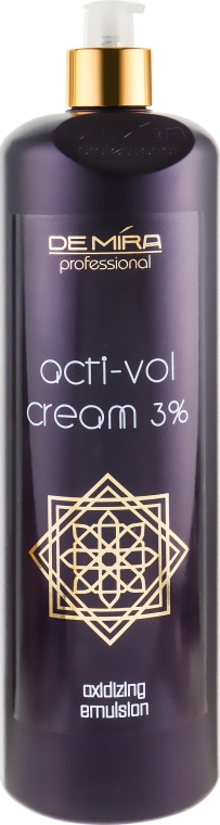 Окисляющая эмульсия 3% - Demira Professional Acti-Vol Cream — фото N8