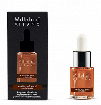 Концентрат для аромалампы - Millefiori Milano Vanilla & Wood Fragrance Oil — фото N1