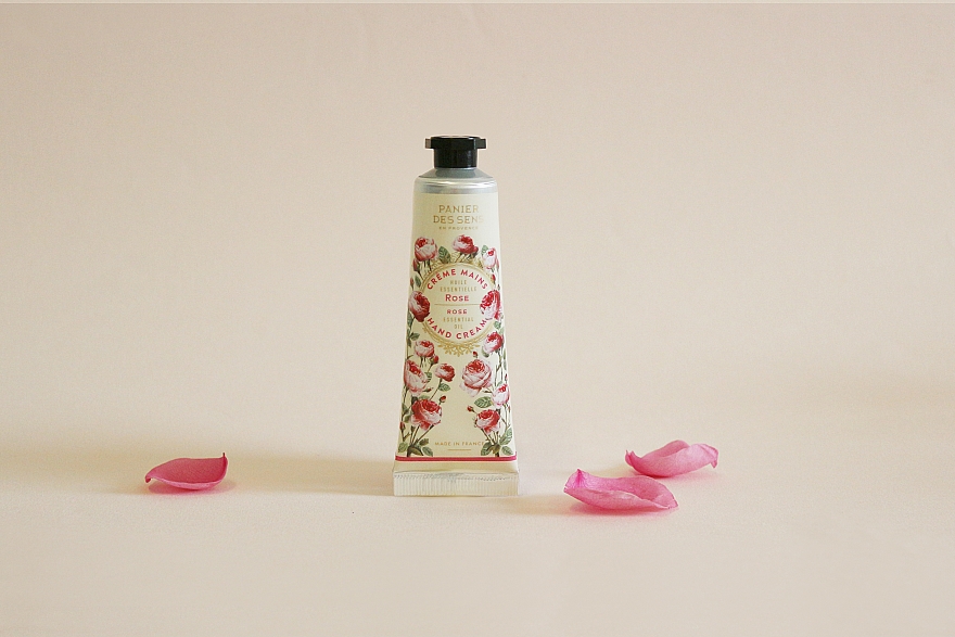Крем для рук "Троянда" - Panier des Sens Hand Cream Rejuvenating Rose — фото N4