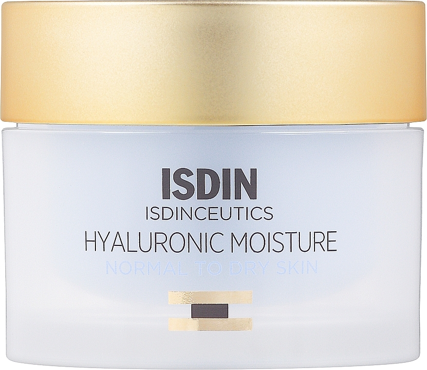 Крем для нормальної та сухої шкіри - Isdin Isdinceutics Hyaluronic Moisture — фото N1