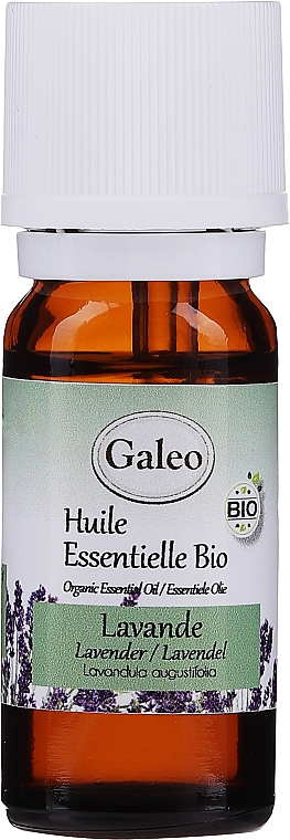 Органическое эфирное масло лаванды - Galeo Organic Essential Oil Lavender — фото N1