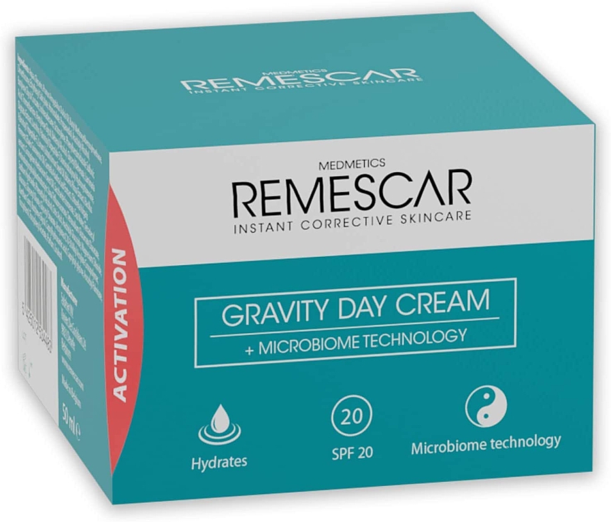 Дневной крем для лица - Remescar Gravity Day Cream SPF 20 — фото N2