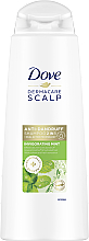 Духи, Парфюмерия, косметика Шампунь против перхоти - Dove Dermacare Scalp Invigorating Mint Shampoo