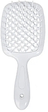 Духи, Парфюмерия, косметика Расческа для волос, белая - Hollow Comb Superbrush Plus White