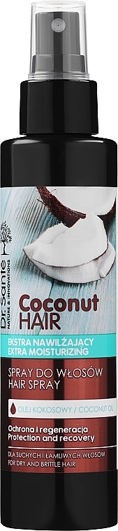 Спрей для волос "Защита и восстановление" - Dr. Sante Coconut Hair