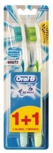 Набор зубных щеток - Oral-B Advantage 3D White (thbr/1 + thbr/1) — фото N1