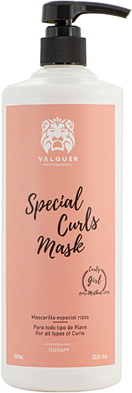 Маска для волос - Valquer Special Curls Mask — фото N1