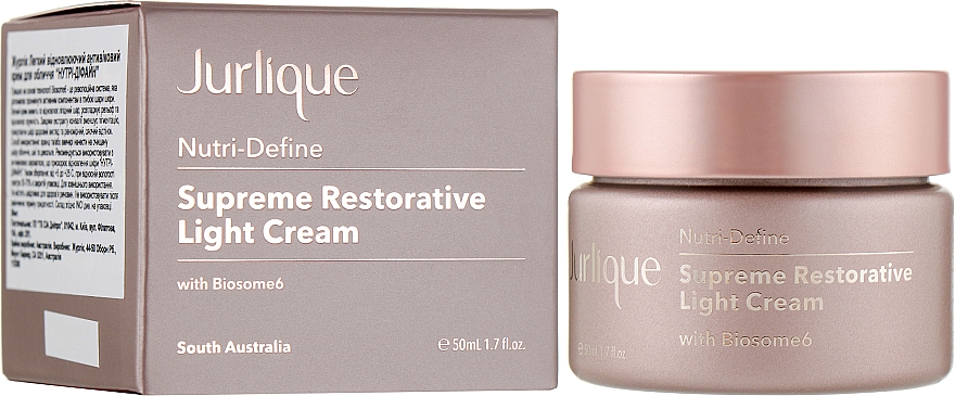 Легкий відновлювальний антивіковий крем для обличчя - Jurlique Nutri-Define Supreme Restorative Light Cream — фото N2