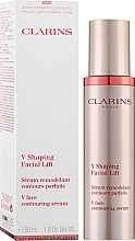 Сыворотка-лифтинг моделирующая контур лица - Clarins Shaping Facial Lift Total V Contouring Serum — фото N2