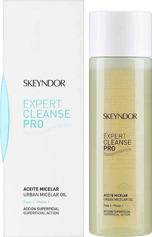 Ощищающее мицеллярное масло - Skeyndor Expert Cleanse Pro Urban Micelar Oil — фото N2