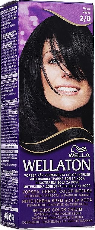 Стійка крем-краска для волосся, 110 мл - Wella Professionals Wellaton — фото N1