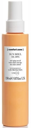 Захисна водостійка олія-спрей із антивіковим ефектом SPF6 - Comfort Zone Sun Soul Oil SPF6 — фото N1