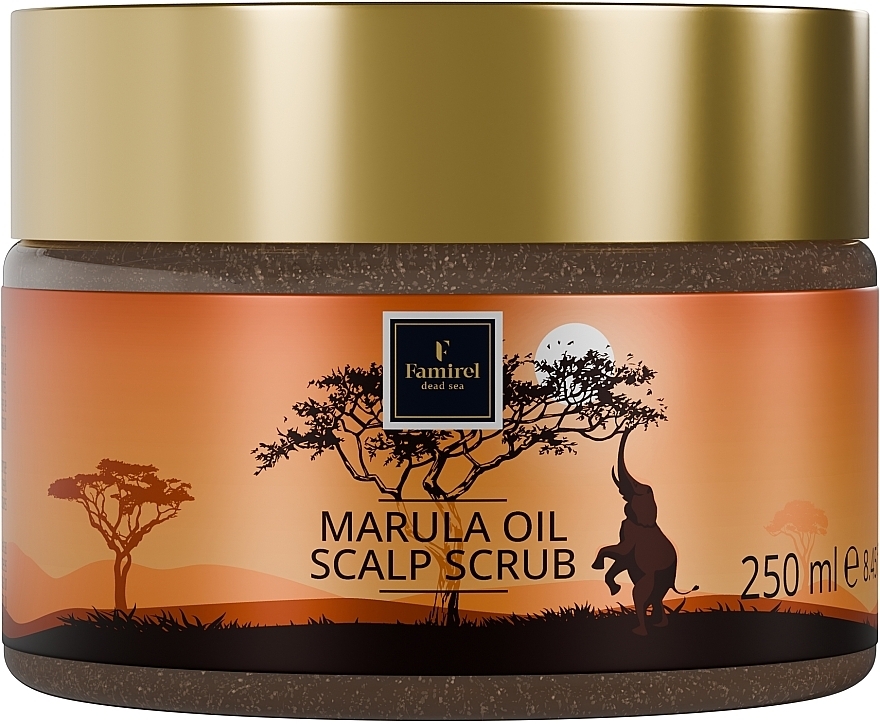 Скраб для шкіри голови з олією марули - Famirel Marula Oil Scalp Scrub — фото N1